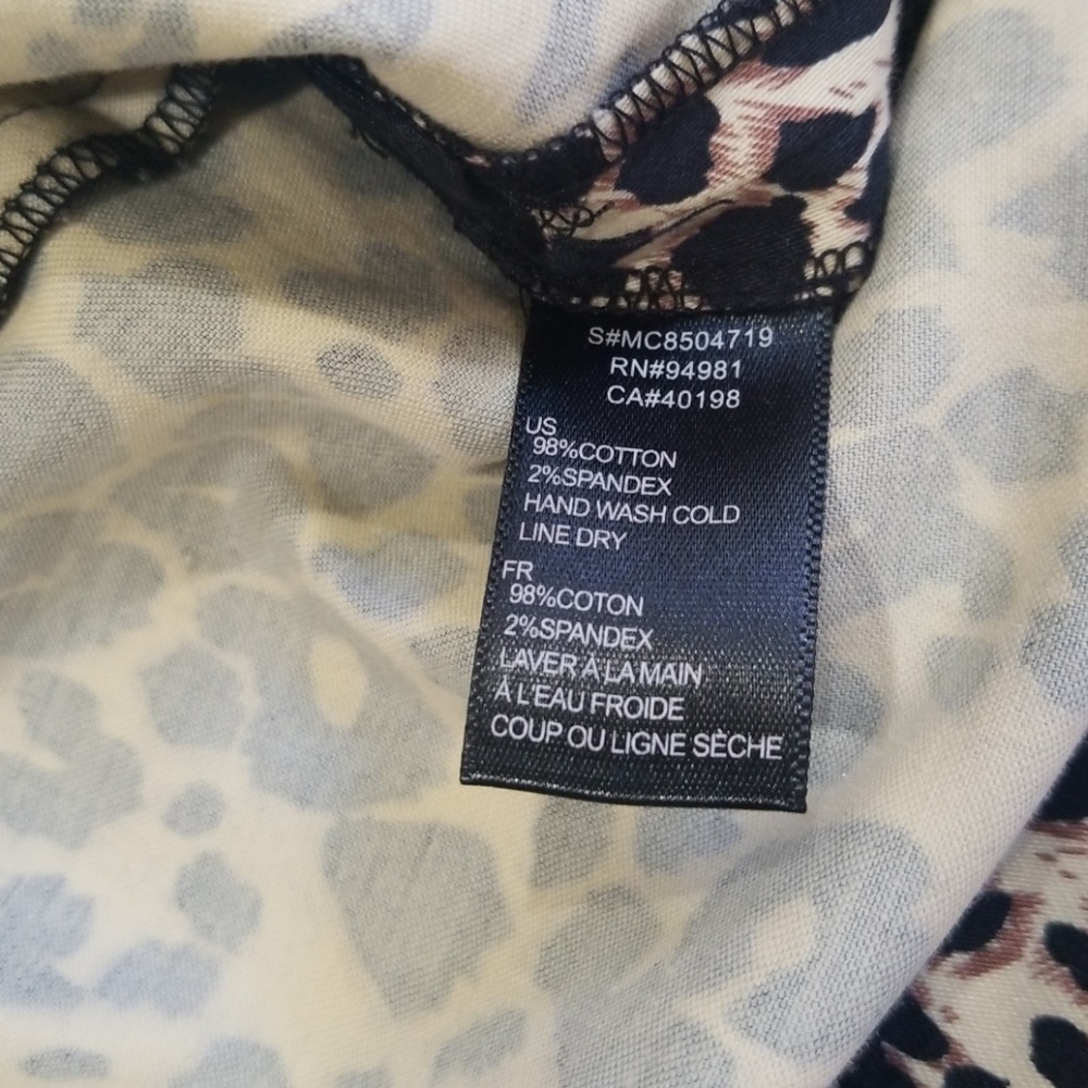 Animal Print mini skirt, twenty one. Size M - Picture 8 of 8